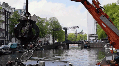 Đi xem người ta l&agrave;m nghề c&acirc;u xe đạp ở Amsterdam - Ảnh 3.