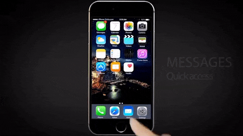 Trầm trồ ý tưởng iOS 10 có thể xuất hiện trên iPhone 7 - Ảnh 3.