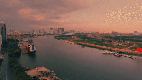 Ngắm S&agrave;i G&ograve;n lung linh qua video tua nhanh quay bằng camera cầm tay - Ảnh 2.