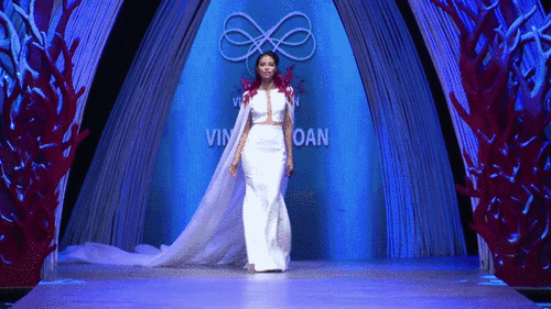 Xem c&aacute;c Hoa hậu - &Aacute; hậu Việt đi catwalk c&oacute; hơn T&acirc;n HHHV Pia? - Ảnh 1.