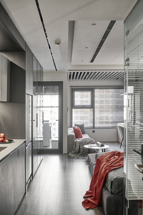 Căn hộ studio 30m2 của trai độc thân: Thiết kế tối giản bao ngầu, riêng 1 chi tiết phải băn khoăn rất lâu mới mạnh dạn phá - Ảnh 1. Căn hộ studio 30m2 của trai độc thân: Thiết kế tối giản bao ngầu, riêng 1 chi tiết phải băn khoăn rất lâu mới mạnh dạn phá - Ảnh 1.