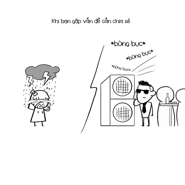 L&ecirc; B&iacute;ch lại g&acirc;y b&atilde;o với bộ tranh Kh&ocirc;ng phải ai cũng biết nghe - Ảnh 3.