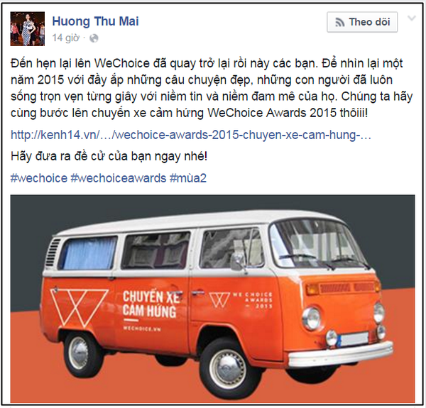Sao Việt, hot teen h&agrave;o hứng khi Chuyến xe cảm hứng WeChoice Awards 2015 khởi h&agrave;nh! - Ảnh 10.