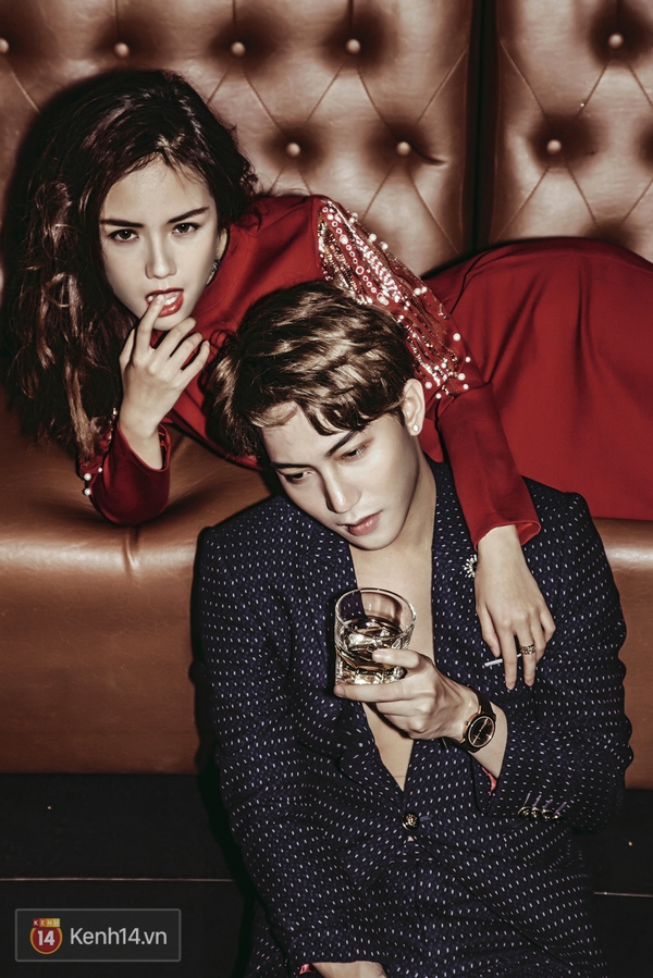 Phương Ly & B Trần diện đồ đ&ocirc;i t&igrave;nh tứ cho buổi hẹn ng&agrave;y Valentine - Ảnh 3.