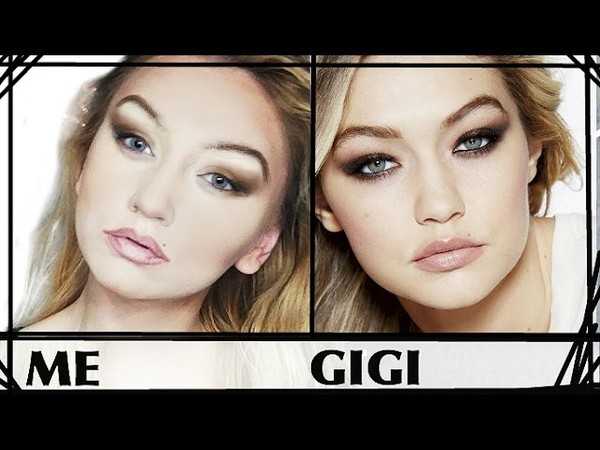 Cô gái biến hình giống Gigi Hadid đến 90% chỉ nhờ make up - Ảnh 1.