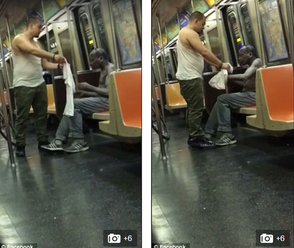 Video chàng trai mặc áo cho người đàn ông vô gia cư hút 9 triệu lượt xem - Ảnh 2.
