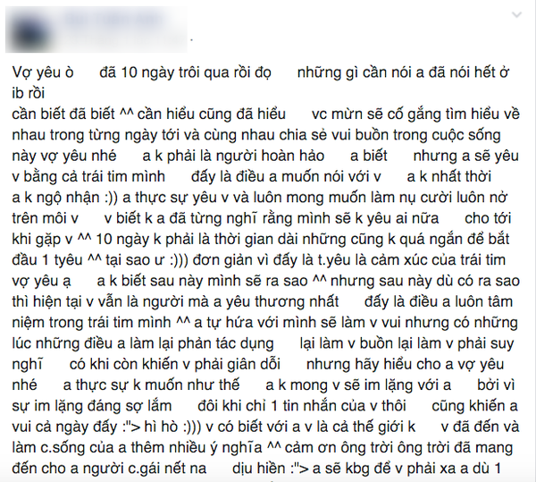 Những tâm thư kỉ niệm tình yêu 1 ngày, 3 ngày... của các 10x sẽ khiến người lớn toát mồ hôi - Ảnh 2.