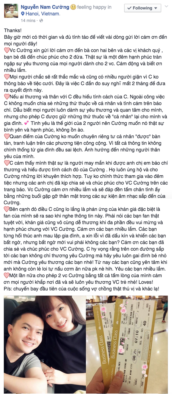 Nam Cường: Tất cả thông tin không chính thống từ gia đình đều sai lệch - Ảnh 2.