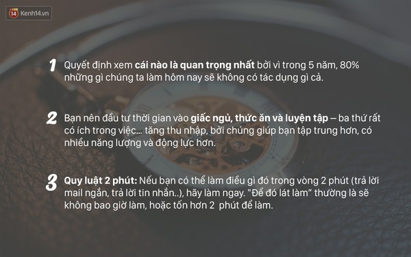 16 c&aacute;ch để bạn quản l&yacute; thời gian của m&igrave;nh hiệu quả hơn - Ảnh 2.
