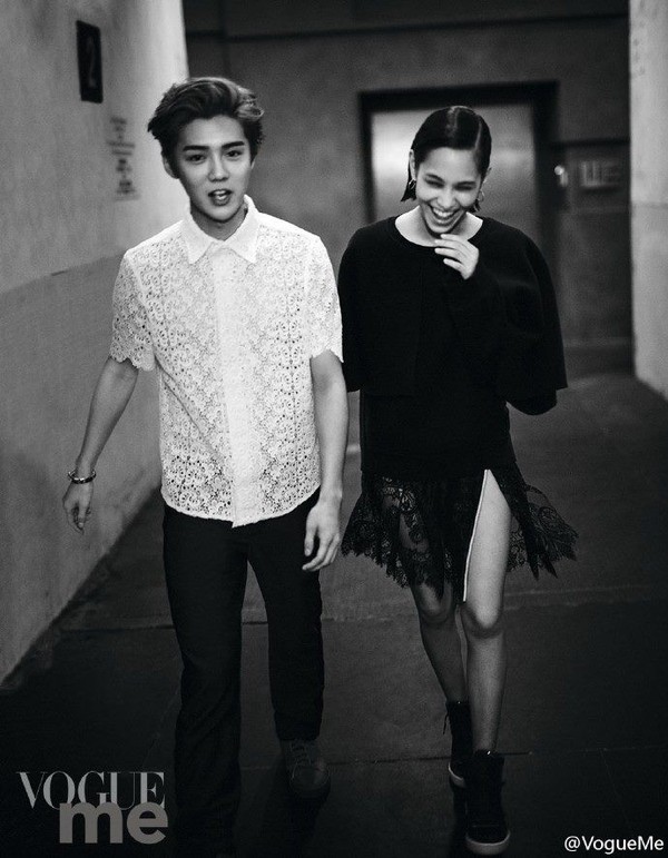 Lộc Hàm cực nam tính bên tình cũ G-Dragon Kiko Mizuhara - Ảnh 12.