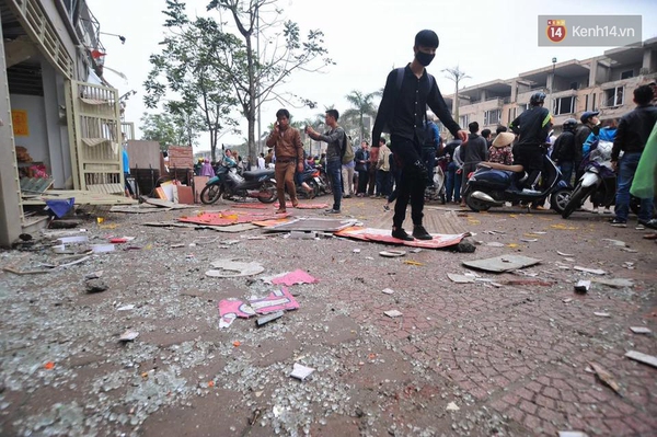 Những hình ảnh kinh hoàng chứng tỏ sức công phá khủng khiếp của vụ nổ tại khu đô thị Văn Phú - Ảnh 14.