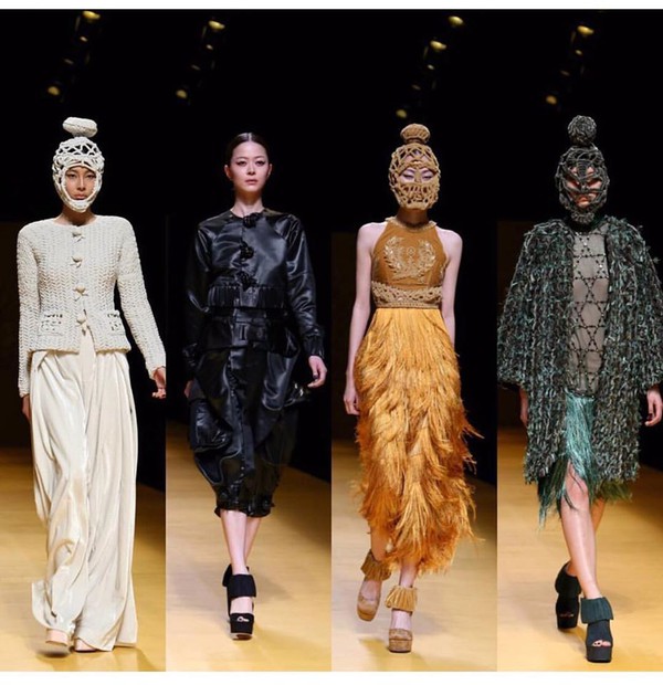 NTK Công Trí mang hồn lúa Việt đến Tokyo Fashion Week - Ảnh 2.