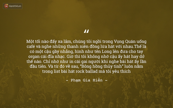 Những kỉ niệm còn nguyên về thời trốn học đi xem Trần Lập và Bức Tường hát - Ảnh 13.