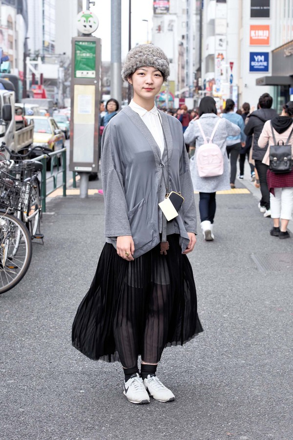 Street style Tuần lễ thời trang Tokyo: Con gái càng quái, con trai càng cool - Ảnh 10.