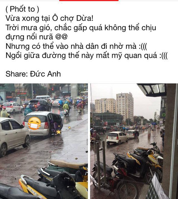 Thảm cảnh đ&aacute;i bậy giữa phố phường H&agrave; Nội - Ảnh 3.