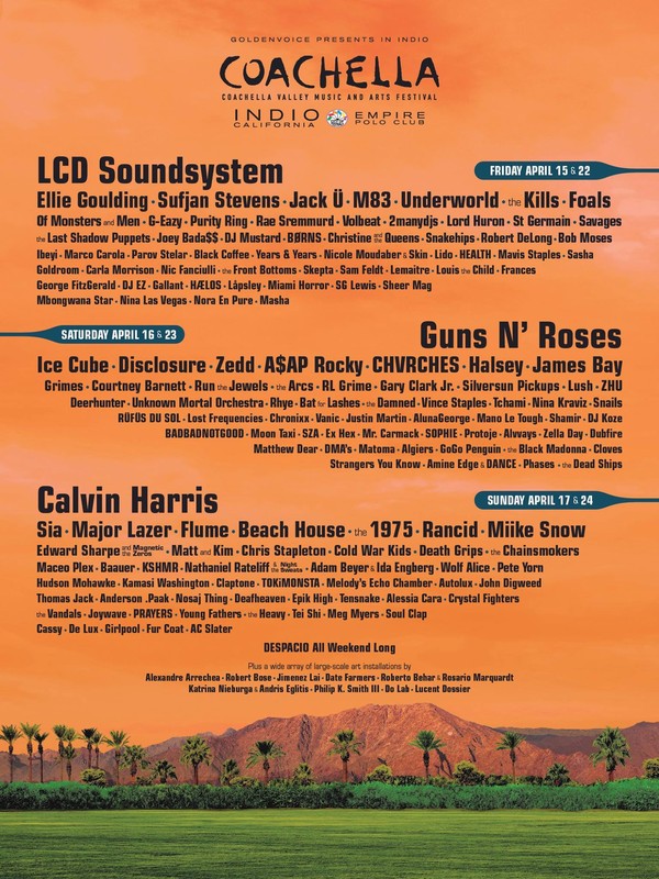 Calvin Harris là 1 trong 3 nghệ sĩ tiêu điểm của Coachella 2016 - Ảnh 1.
