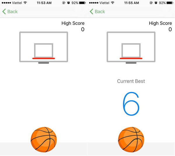 Facebook đã cho người dùng vừa nhắn tin, vừa chơi... bóng rổ trên di động - Ảnh 2.