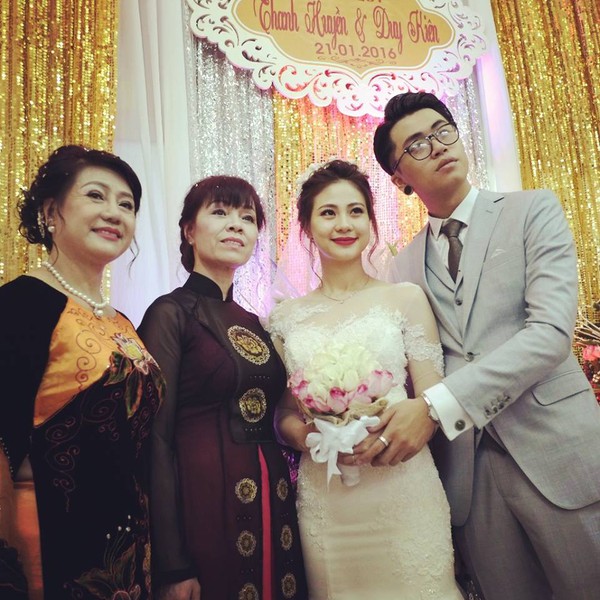 Ho&agrave;ng Touliver, T&oacute;c Ti&ecirc;n s&aacute;nh đ&ocirc;i đến dự đ&aacute;m cưới của Ki&ecirc;n Ứng - Ảnh 20.