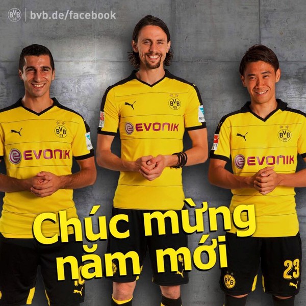 Borussia Dortmund, Chelsea chúc tết Bính Thân bằng tiếng Việt - Ảnh 2.