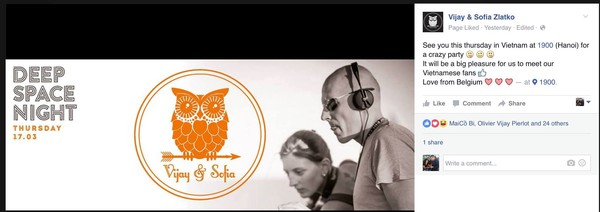 Cặp đ&ocirc;i Deep House h&agrave;ng đầu thế giới Vijay & Sofia remix hit của Ti&ecirc;n Ti&ecirc;n trước ng&agrave;y lưu diễn tại H&agrave; Nội - Ảnh 1.