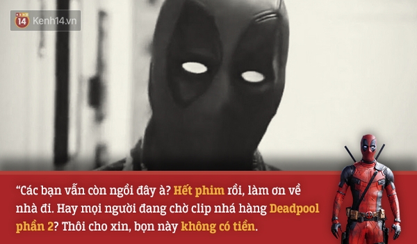 14 câu nói bất hủ trong bựa phẩm Deadpool - Ảnh 13.