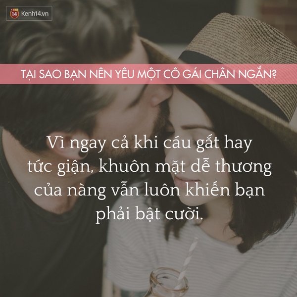 12 lí do bạn nên yêu một cô gái chân ngắn - Ảnh 9.