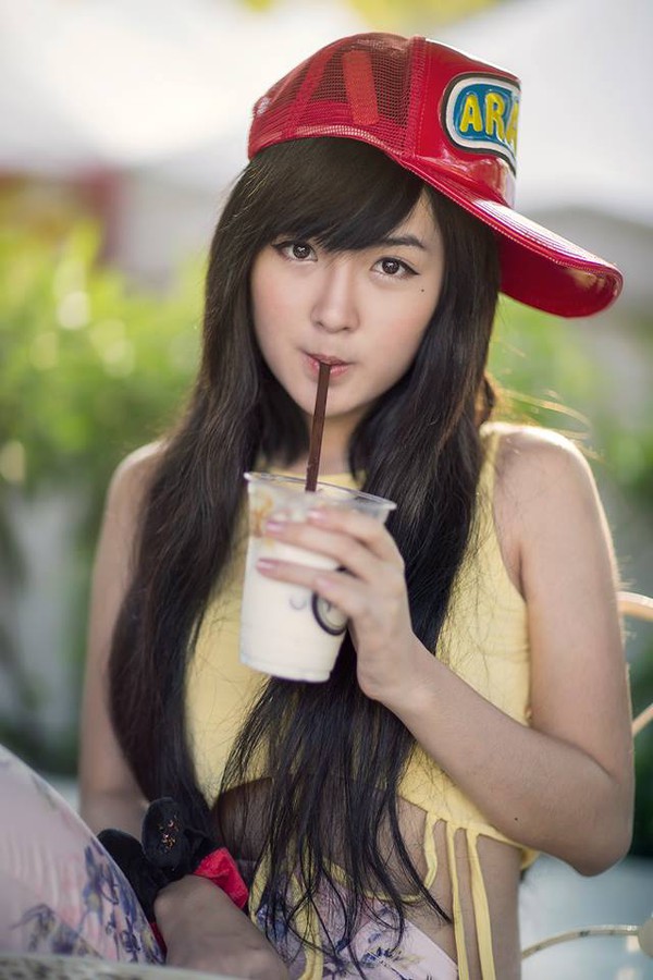 Hotgirl mới nổi Th&aacute;i Lan sở hữu khu&ocirc;n mặt kh&ocirc;ng thua g&igrave; b&uacute;p b&ecirc; - Ảnh 9.