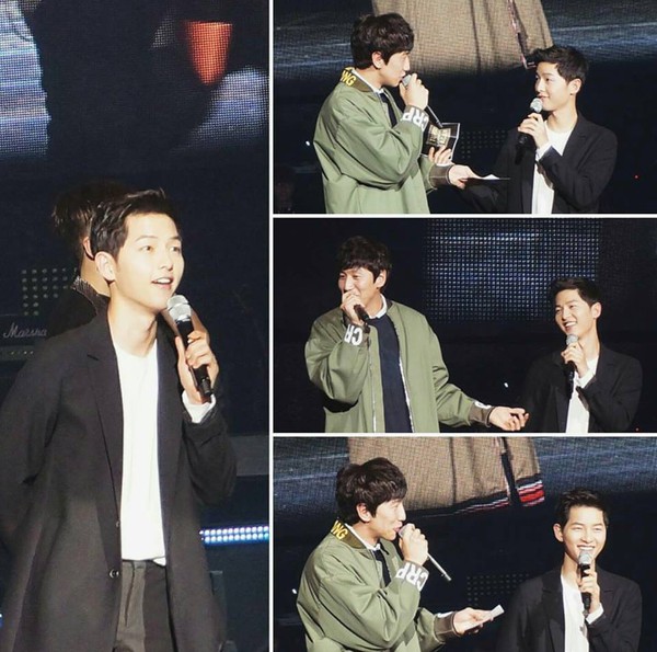 Clip: Fan hò hét cuồng nhiệt khi Song Joong Ki bất ngờ xuất hiện tại show Kim Jong Kook - Ảnh 5.