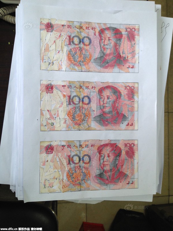 Cụ &ocirc;ng cắt vụn gần 500 triệu đồng, c&aacute;c con mất 3 th&aacute;ng gh&eacute;p lại từng tờ - Ảnh 3.