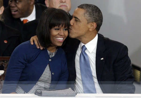 Những bức ảnh cho thấy cuộc hôn nhân của Obama là mối nhân duyên trời định - Ảnh 19.