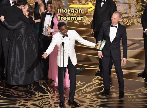 Morgan Freeman: Nhón trộm bánh quy ngay trên sân khấu Oscar và rời đi như một vị Thánh! - Ảnh 3.