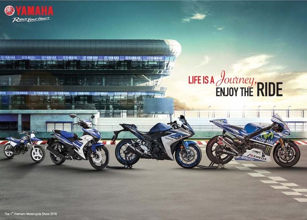 Minh Hằng, Trọng Hiếu sẽ rực ch&aacute;y c&ugrave;ng Yamaha tại Triển l&atilde;m xe m&aacute;y Việt Nam 2016 - Ảnh 2.