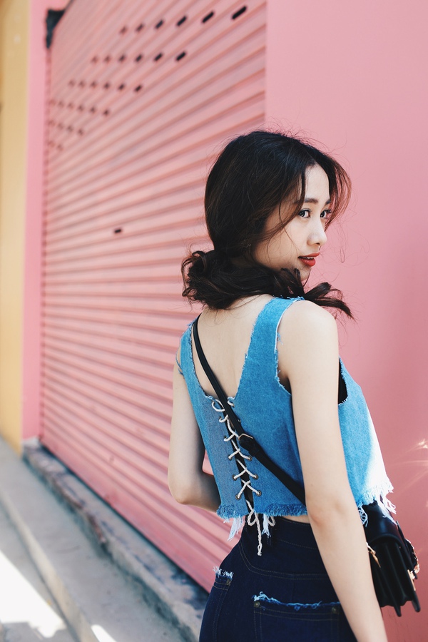 Ngắm vẻ ngọt ngào của Jun Vũ - hot girl Việt được báo Trung ví xinh như Angela Baby - Ảnh 5.