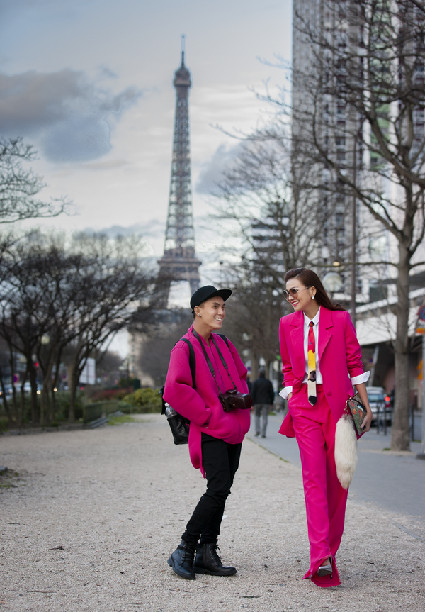 Nhìn lại cuộc hành trình của Thanh Hằng, Harry Lu và Huỳnh Long Ẩn tại Tuần lễ Thời trang Paris - Ảnh 3.