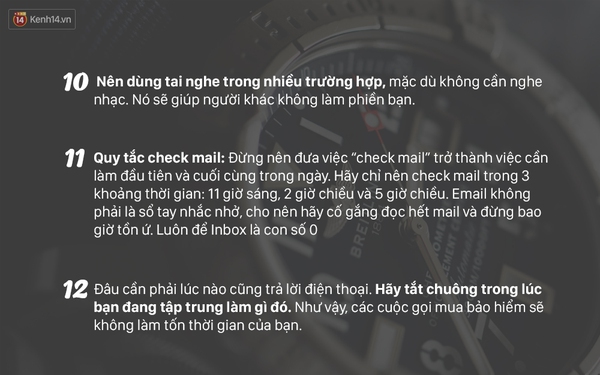 16 c&aacute;ch để bạn quản l&yacute; thời gian của m&igrave;nh hiệu quả hơn - Ảnh 5.
