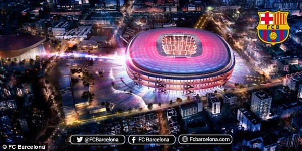 Barcelona giới thiệu kế hoạch chi 600 triệu euro để biến Nou Camp thành kiệt tác nghệ thuật - Ảnh 1.