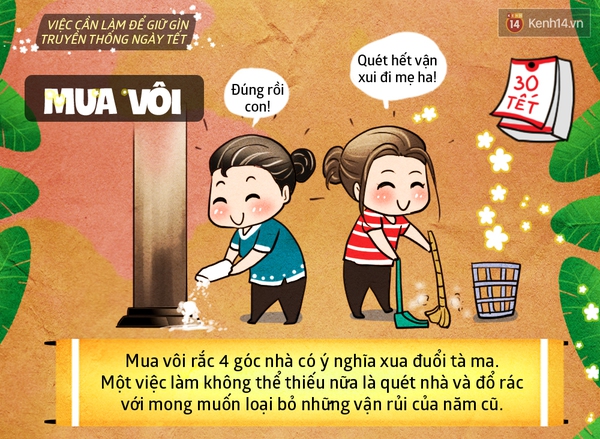 Bạn có biết những phong tục cần phải làm trước và sau Tết không? - Ảnh 6.