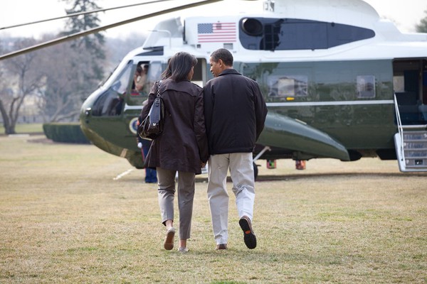 Những bức ảnh cho thấy cuộc hôn nhân của Obama là mối nhân duyên trời định - Ảnh 4.