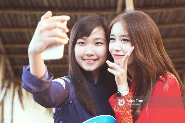 Mê mẩn với vẻ đẹp của 2 mỹ nhân T-ara trong tà áo dài Việt Nam - Ảnh 11.