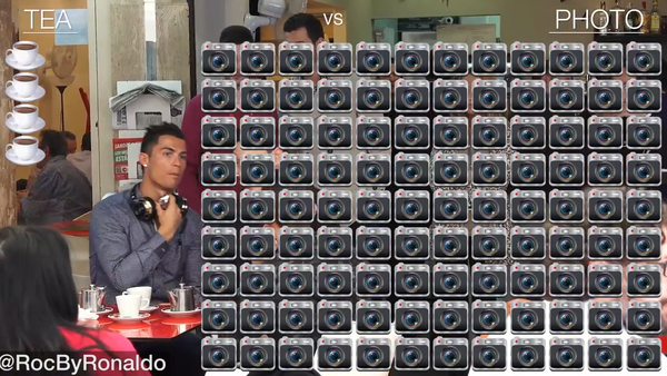 Nh&igrave;n Ronaldo khổ sở uống tr&agrave;, c&oacute; c&ograve;n ai muốn nổi tiếng như anh? - Ảnh 5.