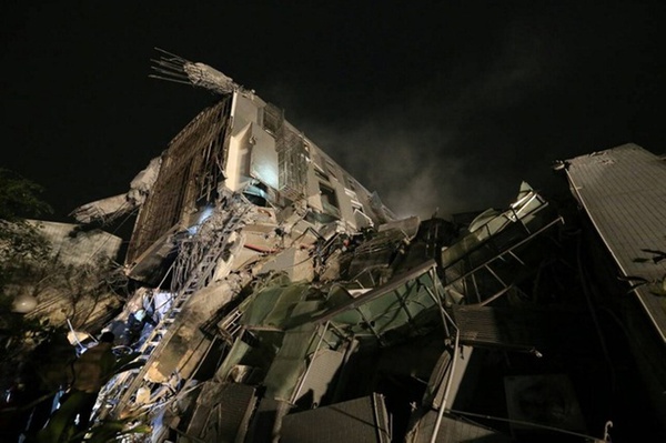 Khung cảnh kinh hoàng sau vụ động đất 6,4 độ Richter rung chuyển Đài Loan - Ảnh 9.