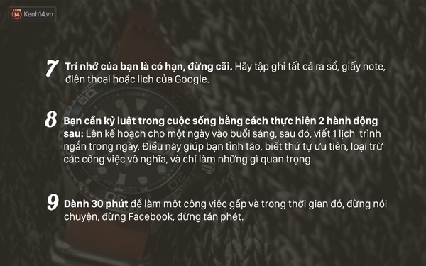 16 c&aacute;ch để bạn quản l&yacute; thời gian của m&igrave;nh hiệu quả hơn - Ảnh 4.