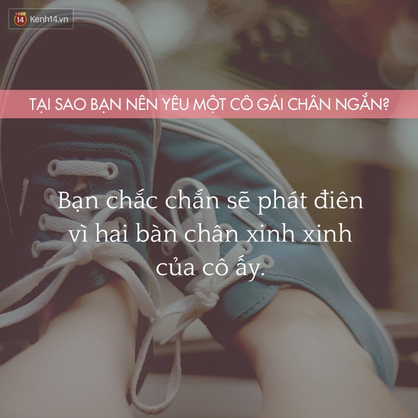 12 lí do bạn nên yêu một cô gái chân ngắn - Ảnh 8.