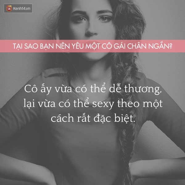 12 lí do bạn nên yêu một cô gái chân ngắn - Ảnh 7.