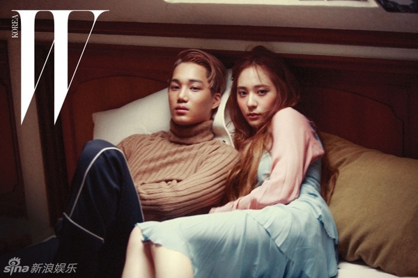 Sau tin hẹn h&ograve;, netizen l&ugrave;ng sục lại bộ ảnh Kai (EXO) v&agrave; Krystal f(x) từng chụp chung - Ảnh 1.