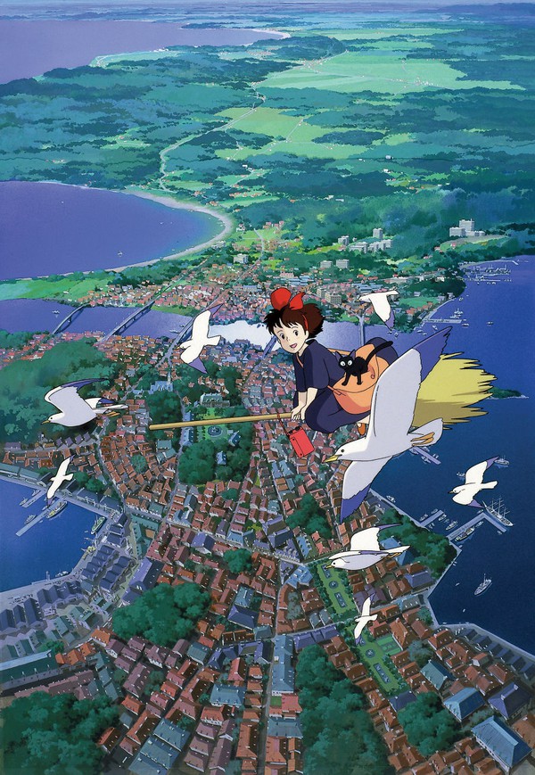 Nếu là fan ruột của hoạt hình Ghibli, đừng bỏ lỡ bộ hình nền đẹp mê ly rụng rốn này - Ảnh 9.
