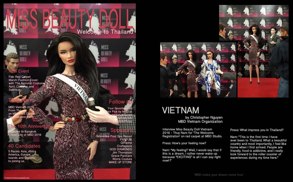 Đại diện Việt Nam đẹp ngất ngây trong cuộc thi Hoa hậu búp bê Thế giới 2016 - Ảnh 10.