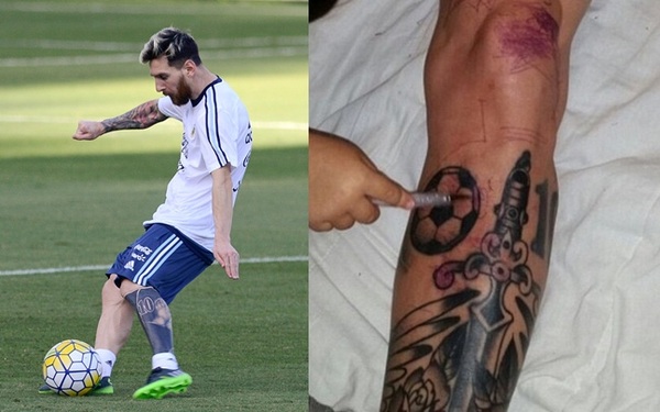 Messi luôn thay đổi và cập nhật hình xăm trên cơ thể của mình, và bạn sẽ thật bất ngờ khi biết anh đã xóa bỏ một hình xăm cũ và thay thế bằng một hình mới đầy ý nghĩa.