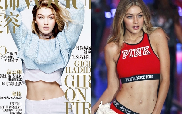 Fan bức xúc khi Vogue Trung Quốc xóa hết nốt ruồi của Gigi Hadid - Ảnh 3.