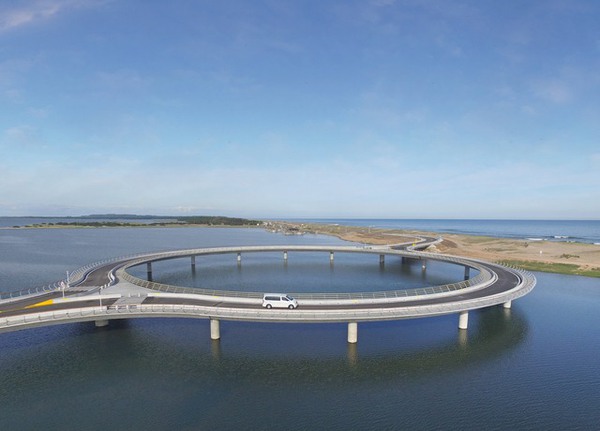Kỳ lạ cây cầu hình tròn vừa đi vừa ngắm cảnh tại Uruguay - Ảnh 5.